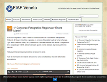 Tablet Screenshot of fiaf-veneto.it